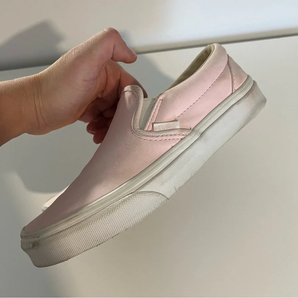 Vans Classic Slip-On light pink Classics sneakers size 6.5 - Picture 2 of 7